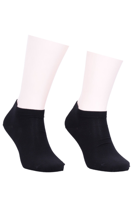 Jiber Modal Patik Çorap 6100 | Siyah - Thumbnail