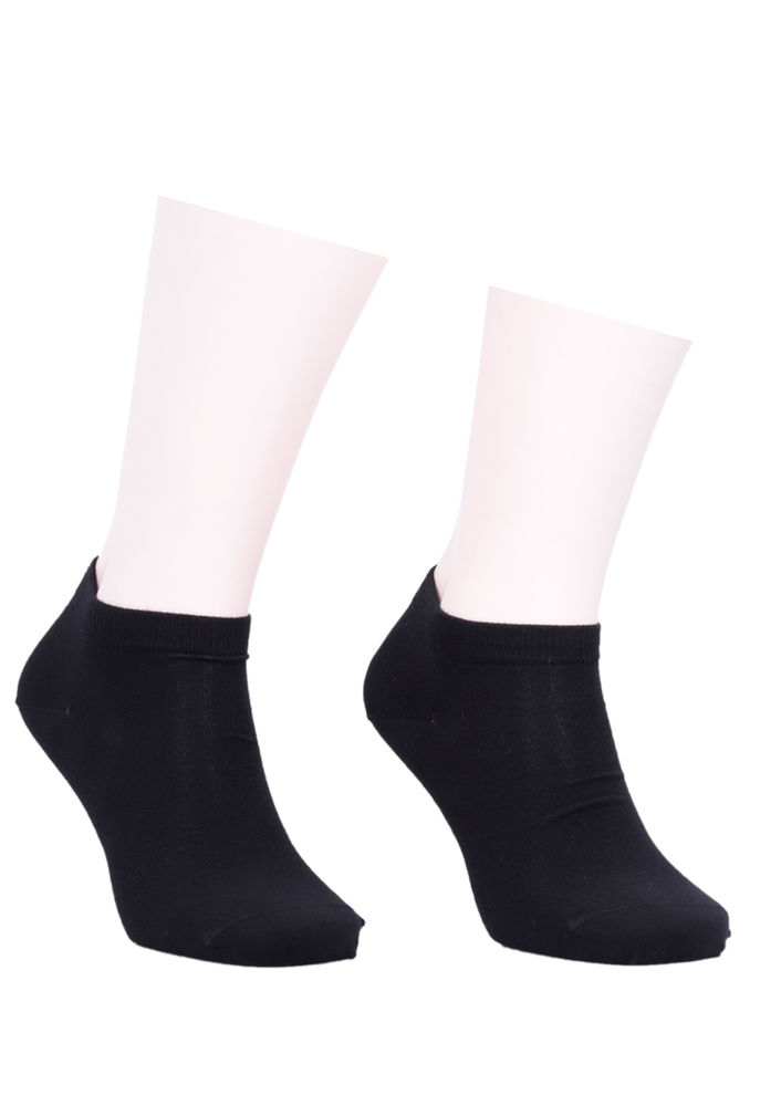 Jiber Modal Patik Çorap 6100 | Siyah
