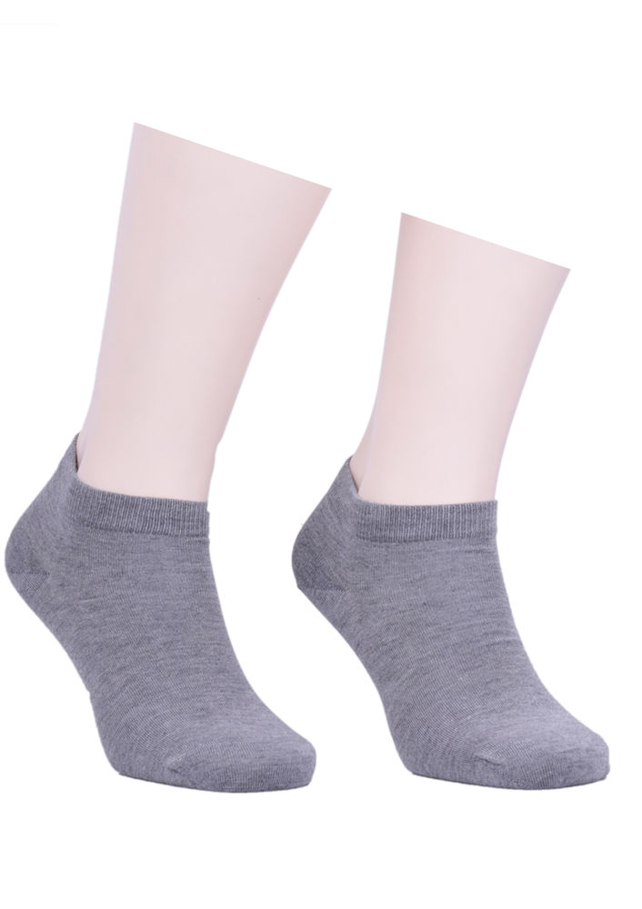 Jiber Modal Patik Çorap 6100 | Gri