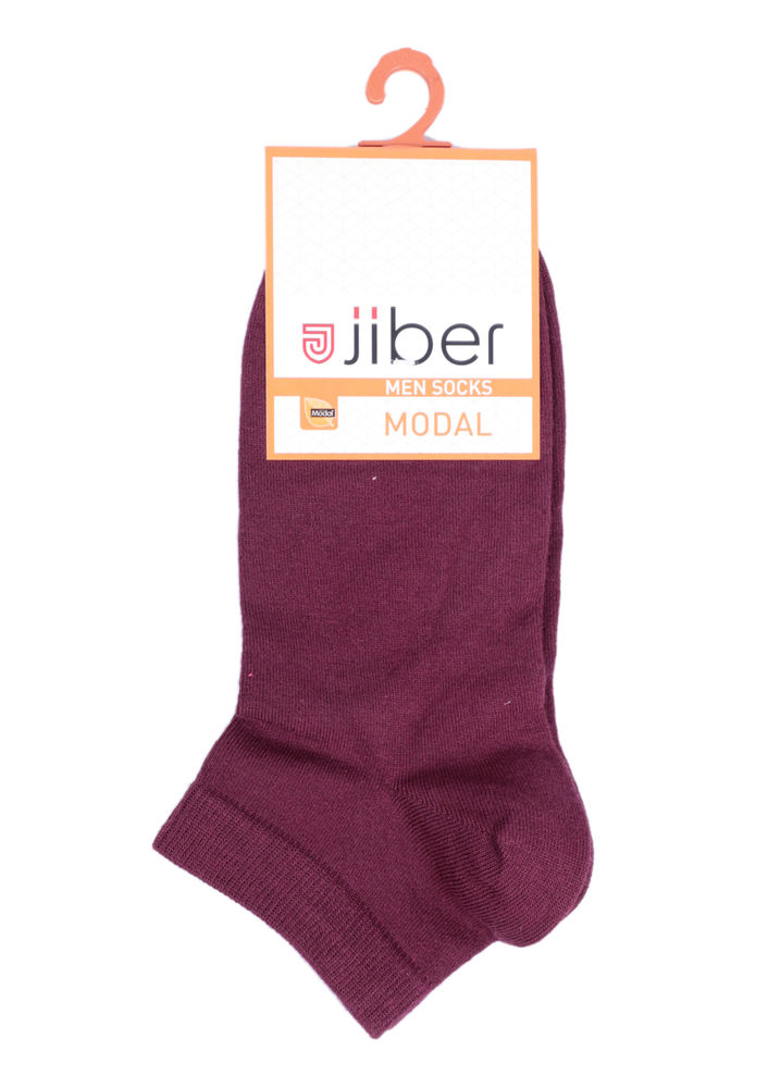 Jiber Modal Patik Çorap 6100 | Bordo