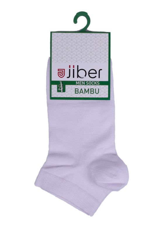 Jiber Bambu Patik Çorap 6750 | Beyaz - Thumbnail