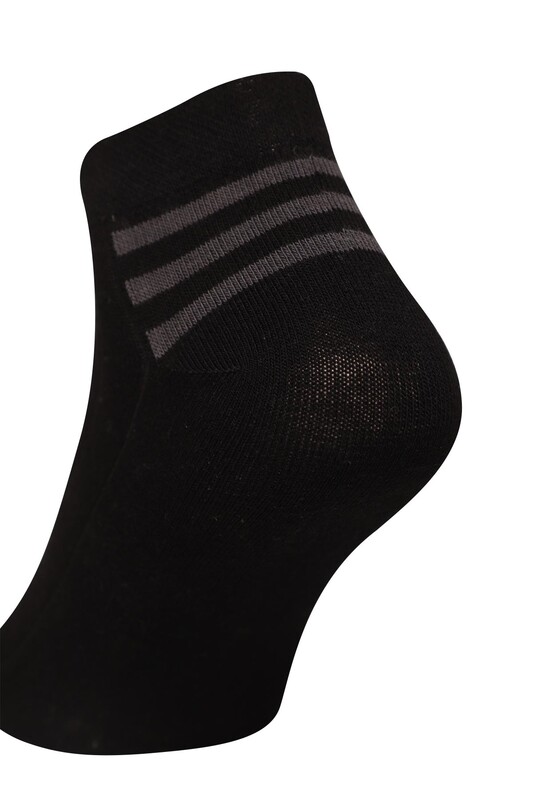 Erkek Patik Çorap 5482 | Siyah - Thumbnail