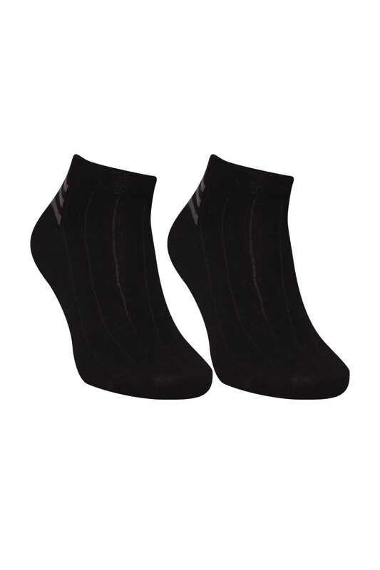 LOF - Erkek Patik Çorap 5482 | Siyah