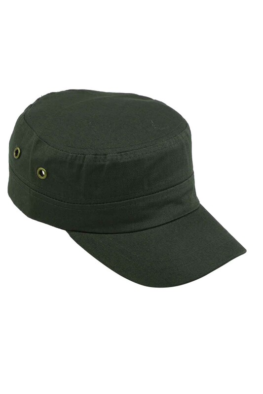 Erkek Düz Kastro Şapka Yeşil - Thumbnail