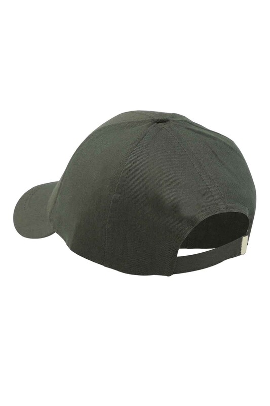 Erkek Evalı Delikli Şapka Yeşil - Thumbnail