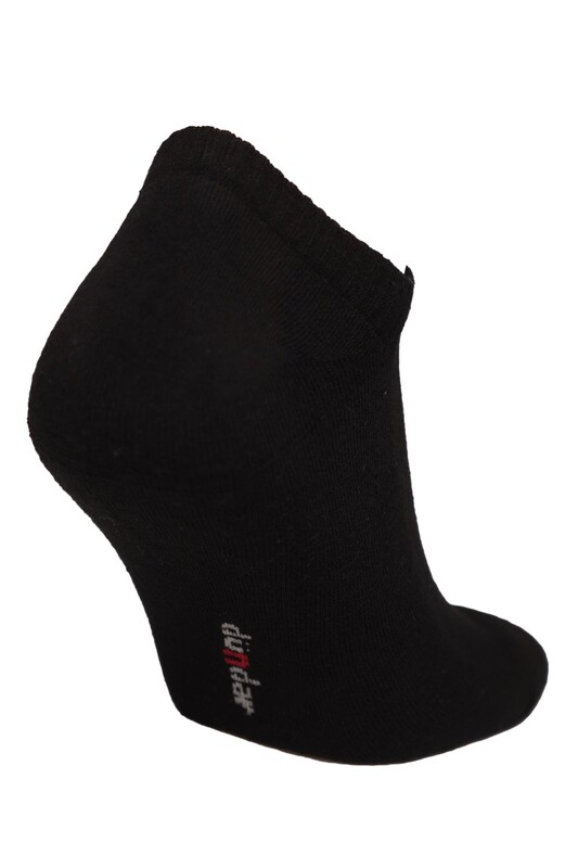 Dündar Erkek Havlu Sneaker Çorap 4148 | Siyah - Thumbnail