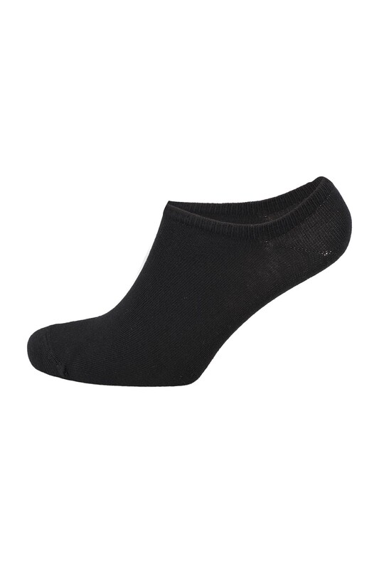 MOSAİC - Erkek Sneakers Düz Çorap 6010 | Siyah