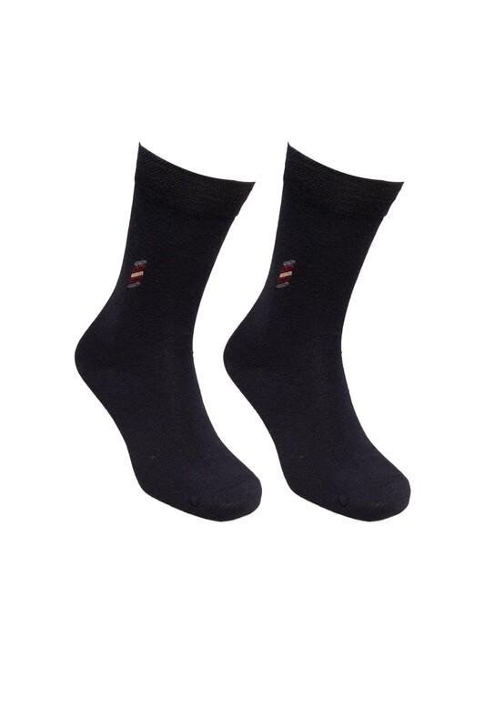 ADONTE - Erkek Düz Soket Çorap | Lacivert