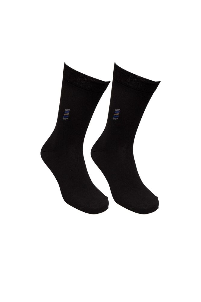Erkek Düz Soket Çorap | Siyah