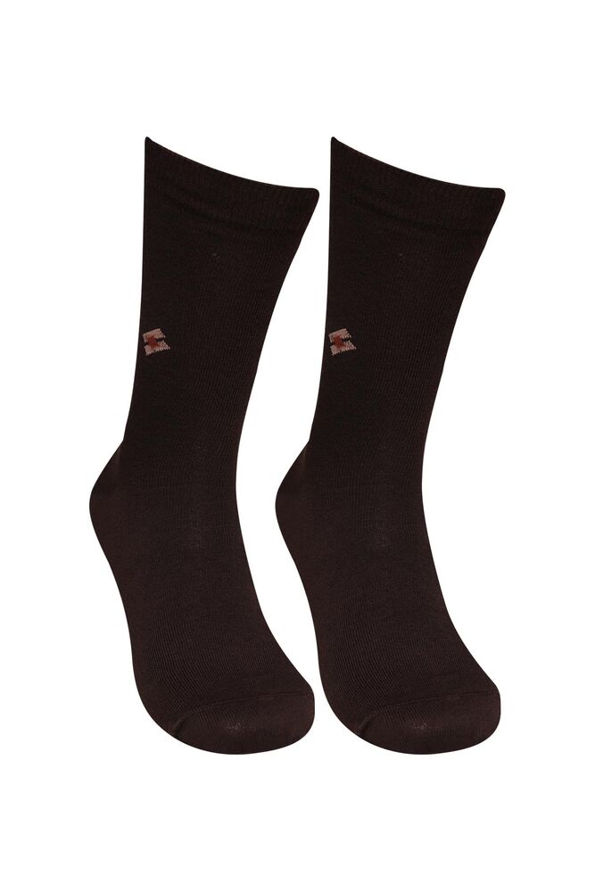 Erkek Bambu Soket Çorap 151-1 | Kahverengi