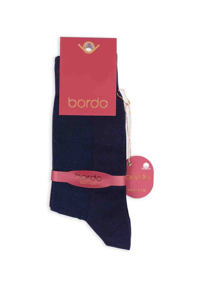 Bordo Cotton Dikişsiz Erkek Çorap SM31007-05 | Lacivert