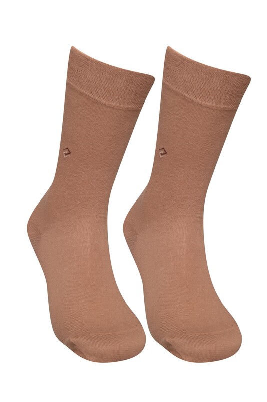 BYFRADO - Erkek Soket Çorap 1760 | Kahve
