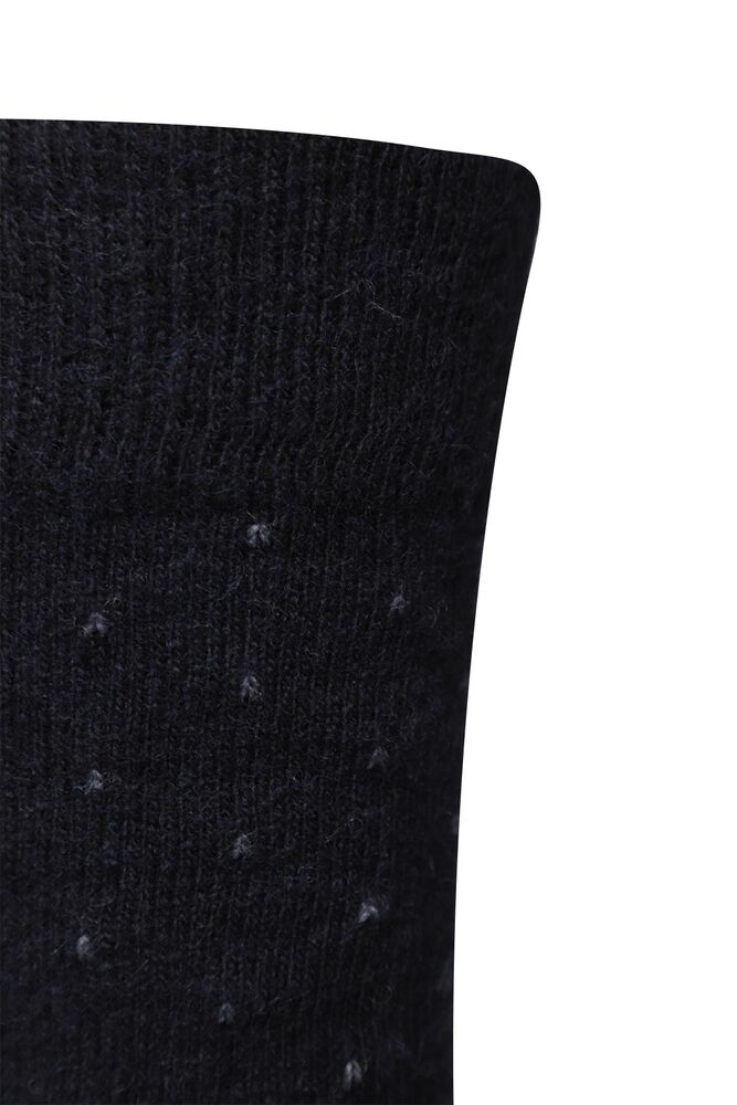 Erkek Lambswool Soket Çorap 50000 | Siyah
