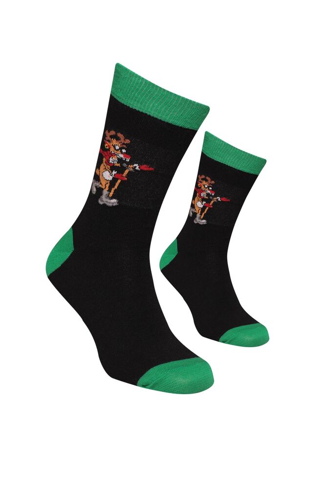 Yılbaşılı Erkek Soket Çorap 6737 | Renk7