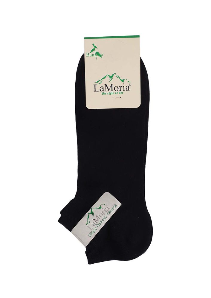 La Moria Bambu Soket Çorap 412 | Siyah