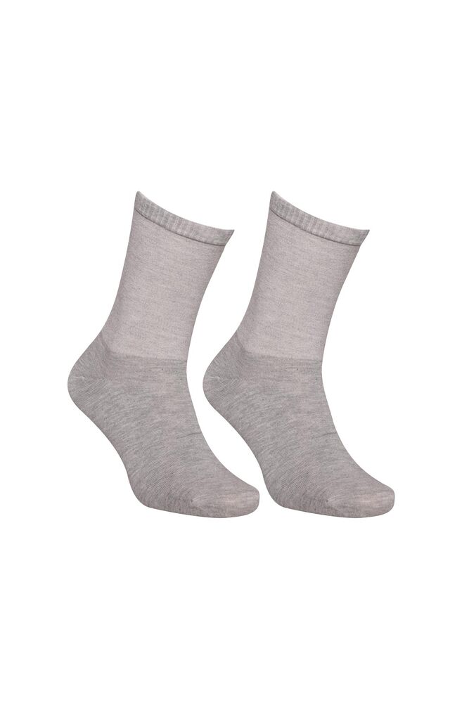 Diyabetik Erkek Soket Çorap 4846 | Gri