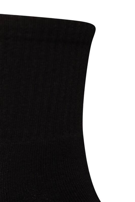 Erkek Bamboo Havlu Çorap 80250 | Siyah - Thumbnail