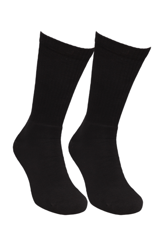 Pola - Erkek Havlu Soket Çorap 1760-1 | Siyah