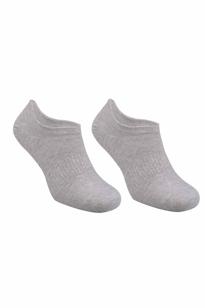 Dikişsiz Erkek Snikers Çorap 8010 | Gri