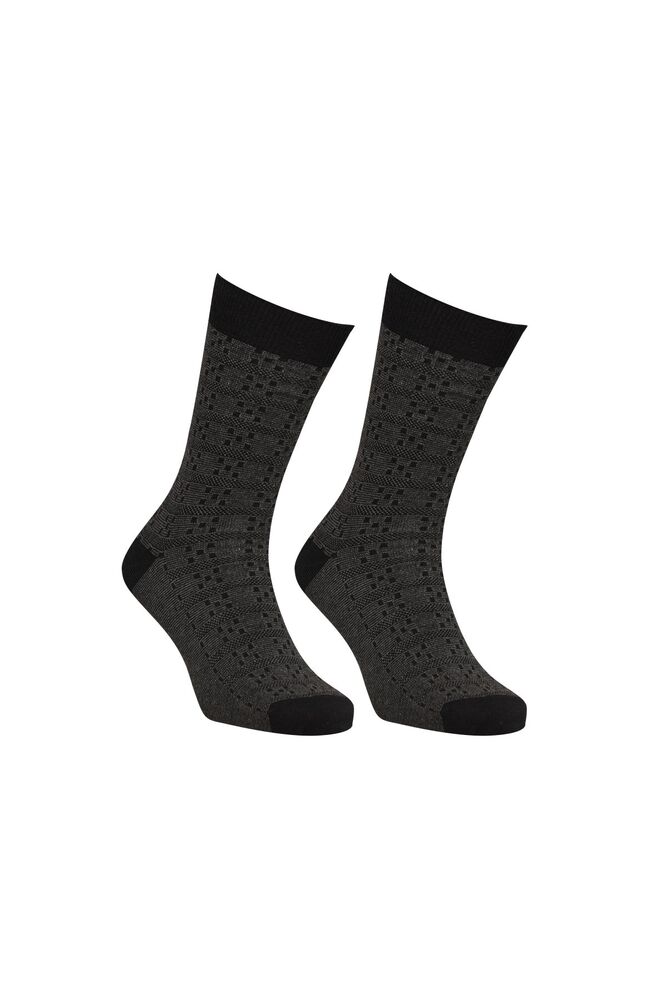 Desenli Erkek Soket Çorap 9230 | Yeşil