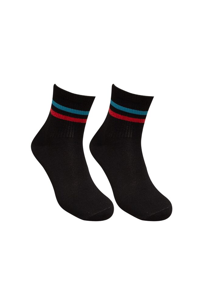 Erkek Kolej Soket Çorap | Siyah