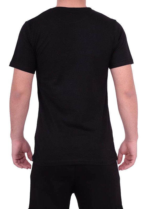 Enişte T-Shirt 954 | Siyah - Thumbnail