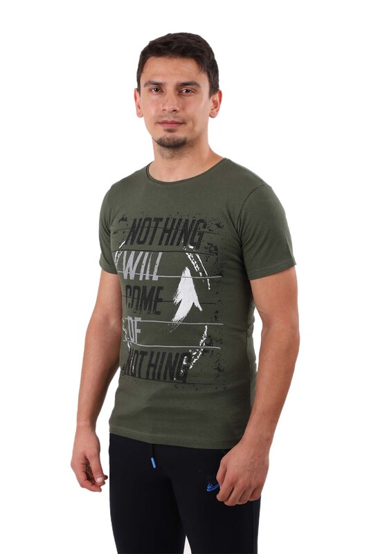 Enişte T-Shirt 1003 | Yeşil - Thumbnail