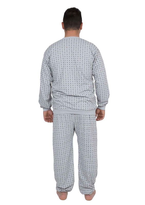 İtan Pijama Takımı 347 | Gri - Thumbnail