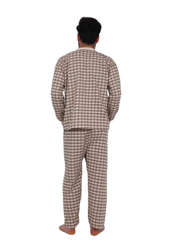 İtan Pijama Takımı 358 | Kahverengi