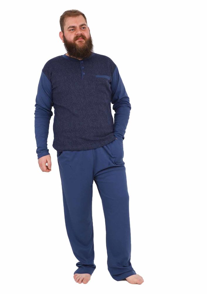 Pertaş Pijama Takımı 1050 | İndigo