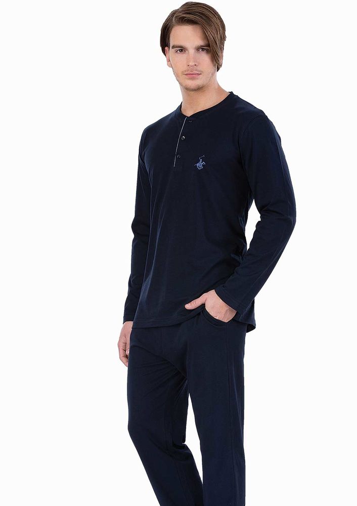Polo Clup Pijama Takımı 881 | Lacivert