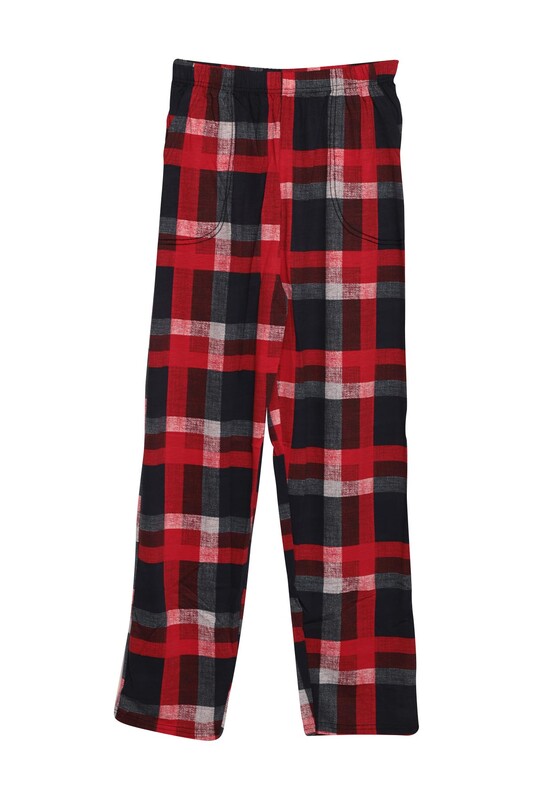 Uzun Kollu Erkek Pijama Takımı 100-41 | Lacivert - Thumbnail