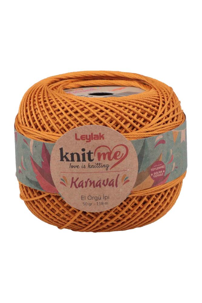 Knit me Karnaval El Örgü İpi Hardal Sarı 00073 50 gr.