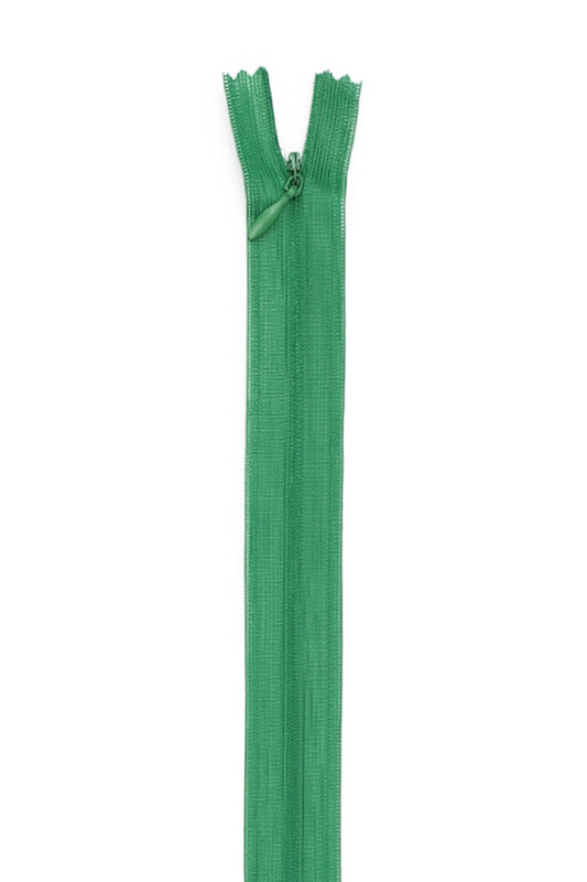 SİMİSSO - Gizli Elbise Fermuarı 01 Yeşil 50 cm