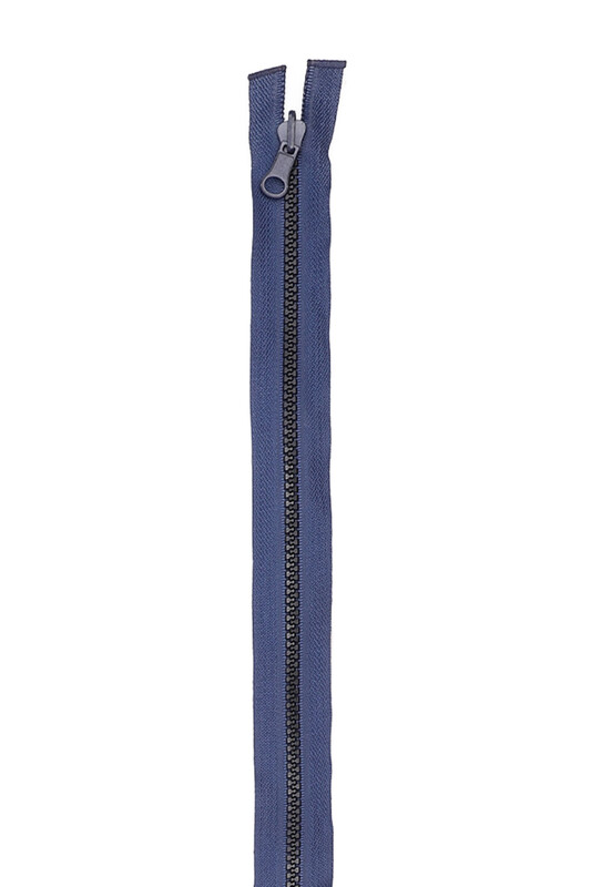 SİMİSSO - Mont Fermuarı 3 Lacivert Siyah 65 cm