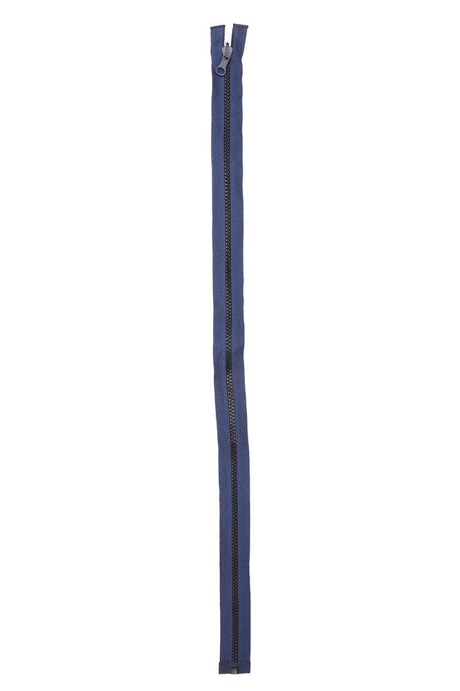 Mont Fermuarı 3 Lacivert Siyah 65 cm