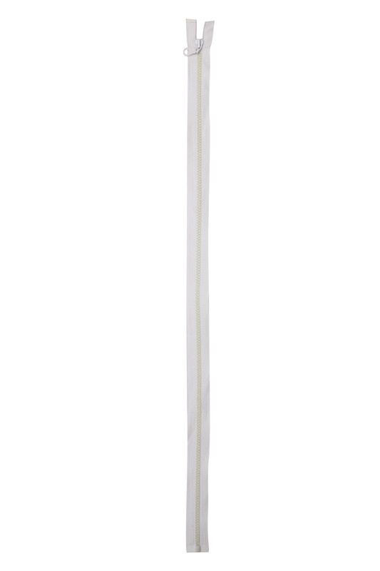 Mont Fermuarı 11 Beyaz 75 cm - Thumbnail