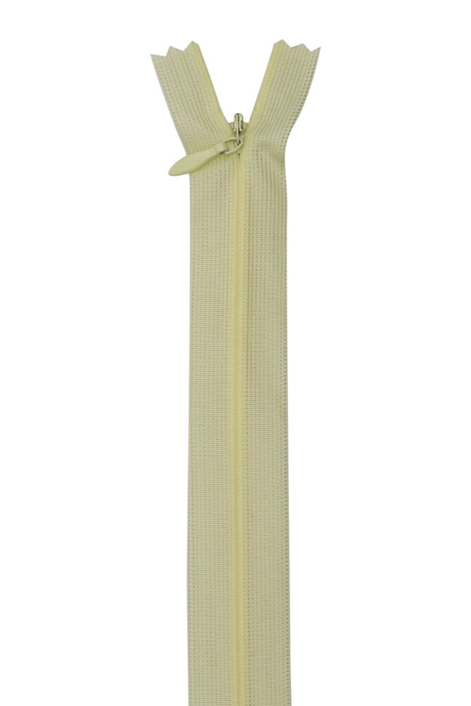 Gizli Etek Fermuarı 11 Açık Sarı 20 cm