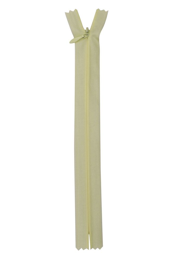 Gizli Etek Fermuarı 11 Açık Sarı 20 cm