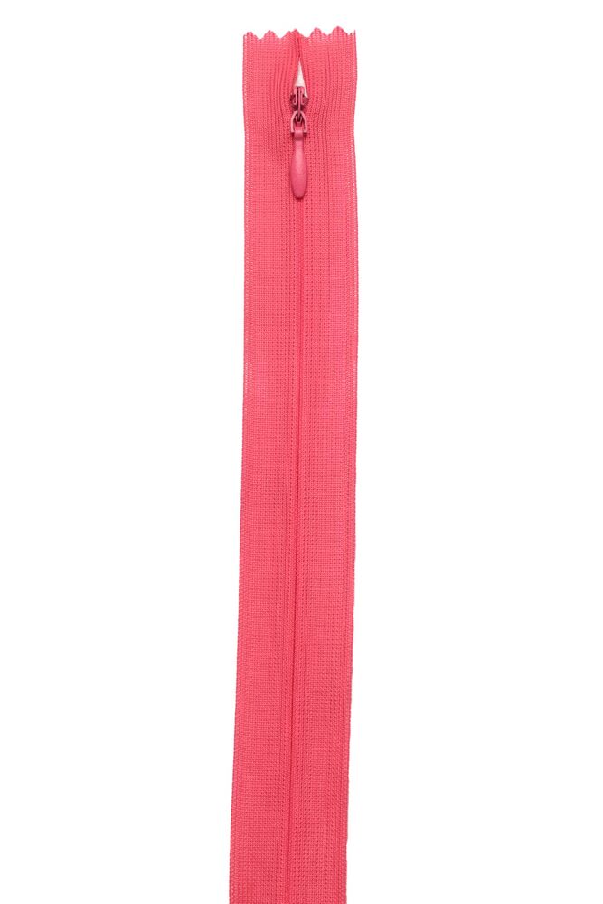 Gizli Elbise Fermuarı 18 Neon Pembe 50 cm