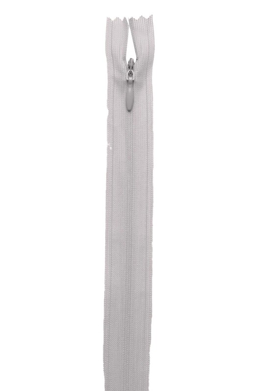 SİMİSSO - Gizli Elbise Fermuarı 26 Gri 50 cm