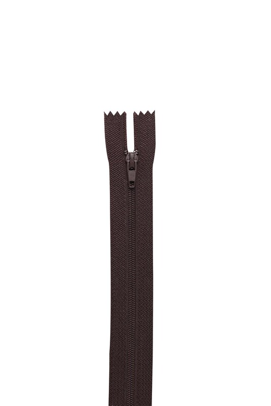 SİMİSSO - Pantolon Fermuarı Kahverengi 18 cm
