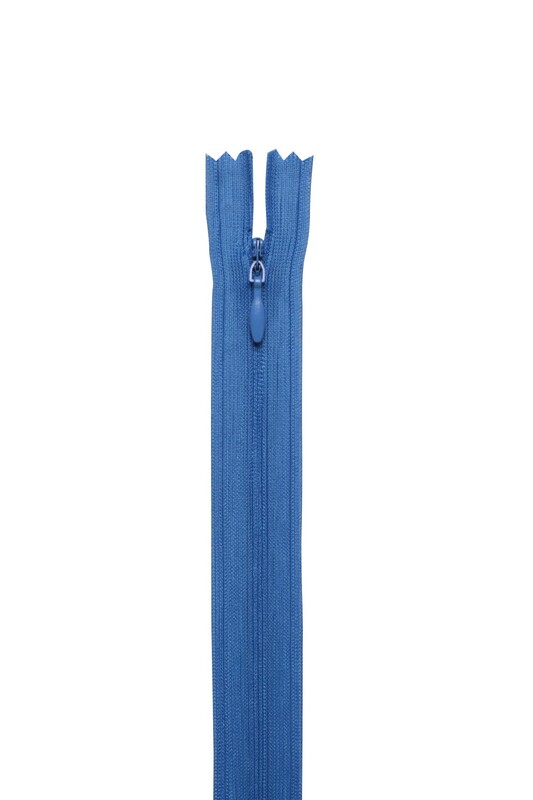 SİMİSSO - Gizli Elbise Fermuarı 32 Koyu Mavi 50 cm