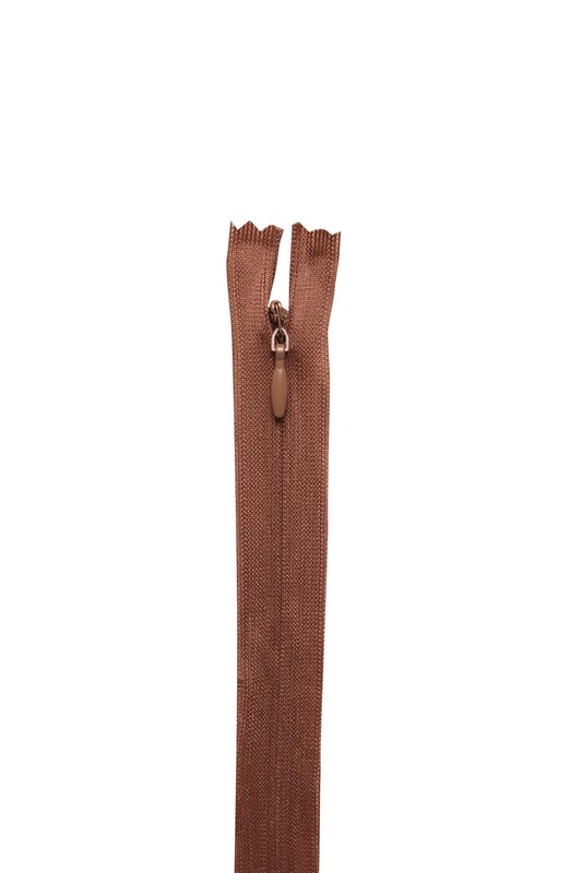 SİMİSSO - Gizli Elbise Fermuarı 35 Kahverengi 50 cm