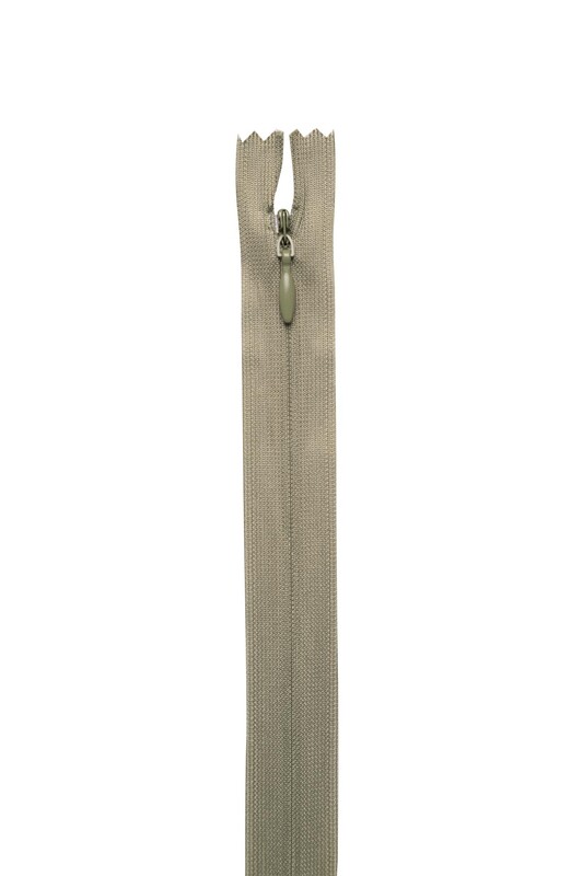 SİMİSSO - Gizli Elbise Fermuarı 01 Haki 60 cm