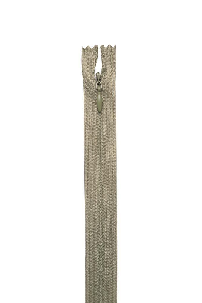 Gizli Elbise Fermuarı 01 Haki 60 cm