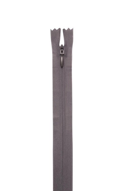 SİMİSSO - Gizli Elbise Fermuarı 02 Antrasit 60 cm