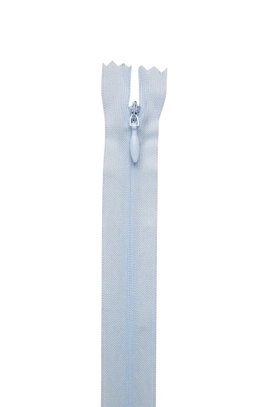 SİMİSSO - Gizli Etek Fermuarı 61 Bebe Mavi 20 cm