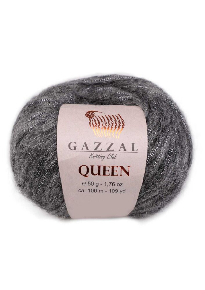 Пряжа Gazzal Queen /Серый 7334