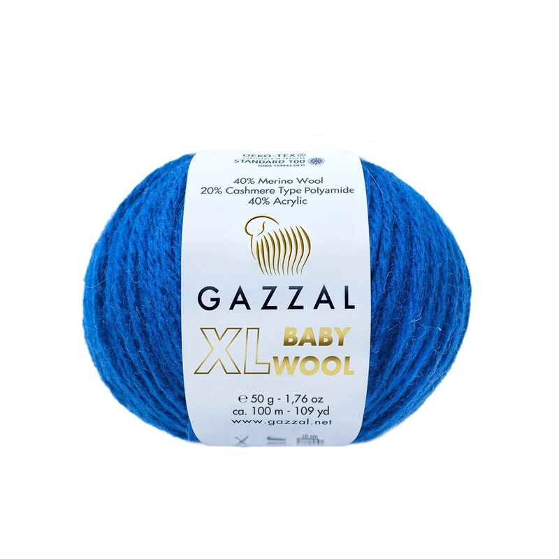 Gazzal - Gazzal Baby Wool XL El Örgü İpi | Lacivert 802